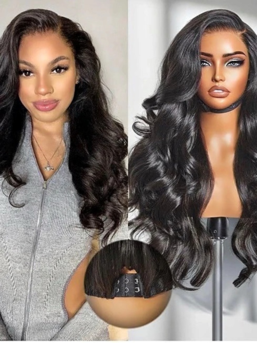 Black Wavy Wig